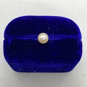 💛 14k Pretty Vintage 6mm Pearl Single Earring